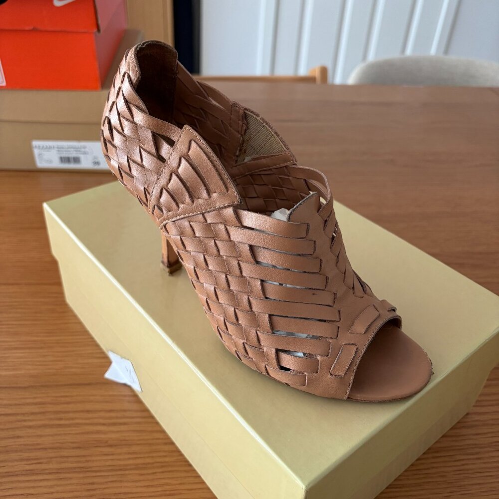 SERGIO ROSSI Hells leather beige